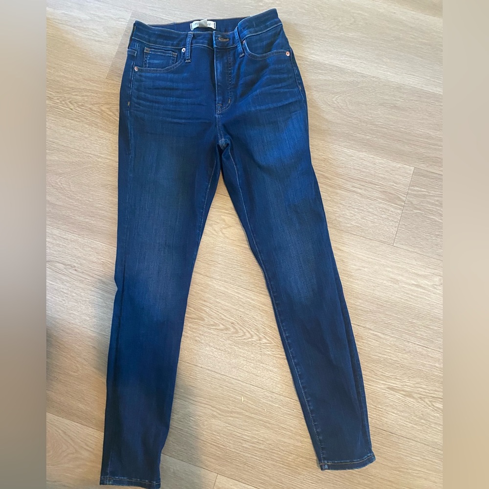 Madewell Curvy Highrise Skinny Jeans in Dark Wash - New with tags